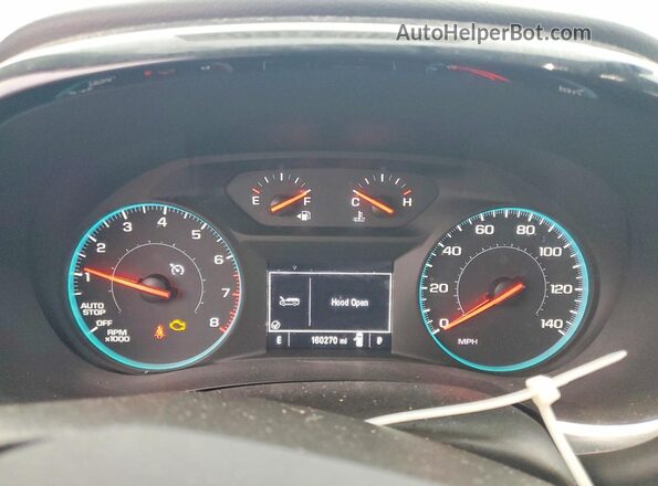 1GNERFKW4MJ210317 2021 CHEVROLET TRAVERSE White Widok zestawu wskaźników