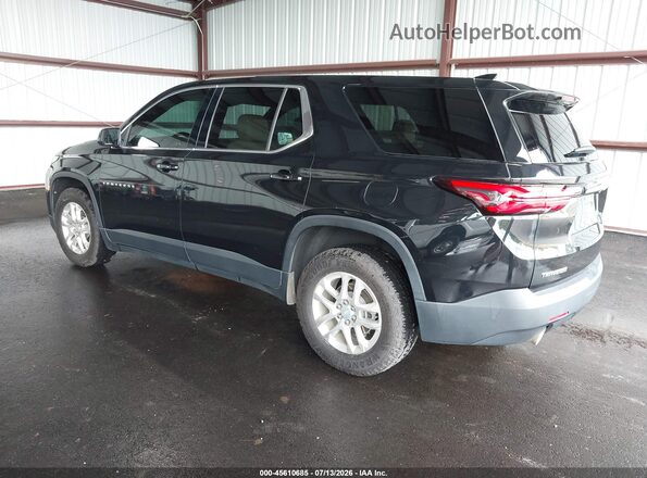 1GNERFKW4NJ103110 2022 CHEVROLET TRAVERSE Черный Задняя левая четверть