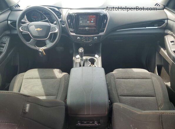 1GNERFKW6KJ246975 2019 CHEVROLET TRAVERSE White Widok wnętrza 360 stopni