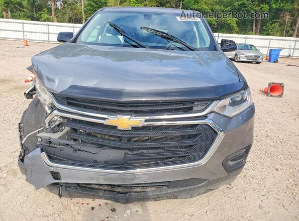 1GNERFKW8LJ192578 2020 CHEVROLET TRAVERSE Gray Front view