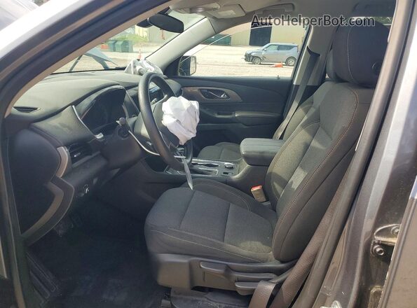 1GNERFKW8LJ192578 2020 CHEVROLET TRAVERSE Gray Front interior view