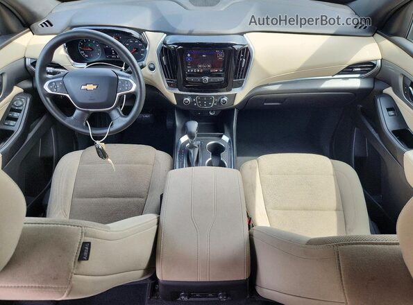 1GNERFKW8PJ116235 2023 CHEVROLET TRAVERSE Black წინა პანელის ხედი