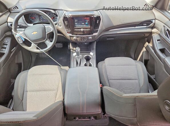 1GNERFKW9JJ124335 2018 CHEVROLET TRAVERSE Black წინა პანელის ხედი