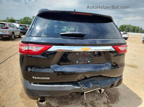 1GNERFKW9JJ124335 2018 CHEVROLET TRAVERSE Black უკანა ხედი