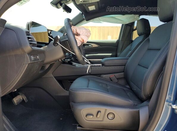 1GNERGKS2TJ242894 2026 CHEVROLET TRAVERSE Blue Вид салону спереду