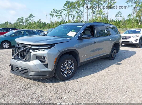 1GNERGKS5TJ216466 2026 CHEVROLET TRAVERSE Silver Vista tres cuartos delantera izquierda