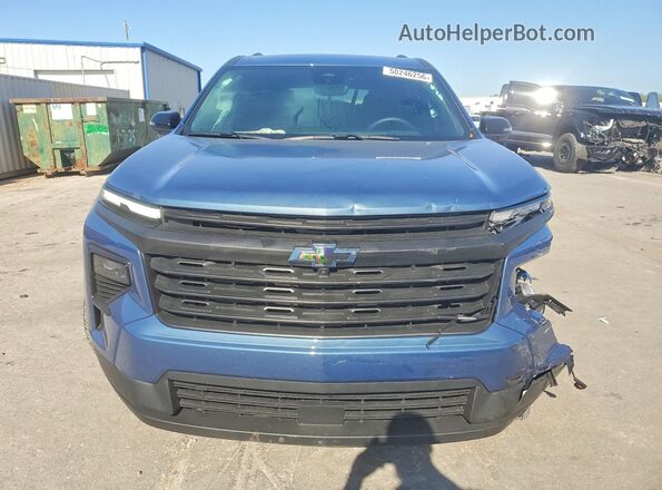 1GNERGKS9TJ206183 2026 CHEVROLET TRAVERSE Blue Front view