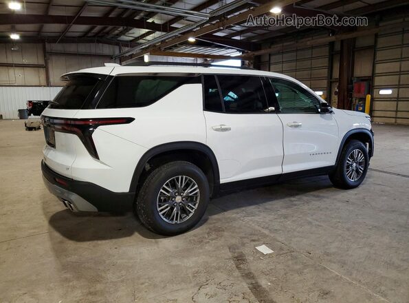 1GNERGKSXRJ197907 2024 CHEVROLET TRAVERSE White Trasero derecho