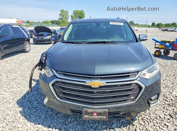 1GNERGKW1KJ266833 2019 CHEVROLET TRAVERSE Gray Widok z przodu