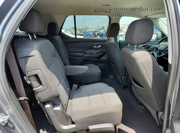 1GNERGKW1LJ248544 2020 CHEVROLET TRAVERSE Gray Vista interior trasera