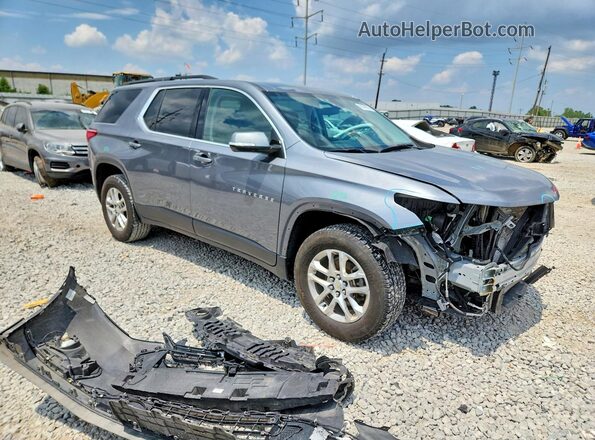 1GNERGKW1LJ248544 2020 CHEVROLET TRAVERSE Gray Delantero derecho