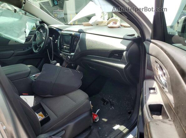 1GNERGKW1MJ140300 2021 CHEVROLET TRAVERSE Silver Widok deski rozdzielczej