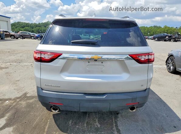 1GNERGKW1MJ140300 2021 CHEVROLET TRAVERSE Silver Widok z tyłu