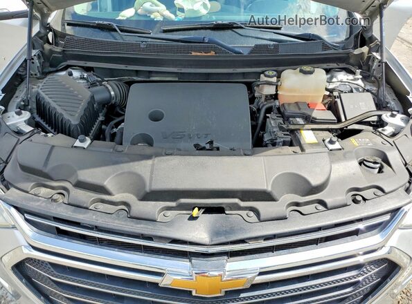 1GNERGKW1MJ140300 2021 CHEVROLET TRAVERSE Silver Widok komory silnika
