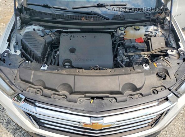 1GNERGKW1NJ172150 2022 CHEVROLET TRAVERSE White Widok komory silnika