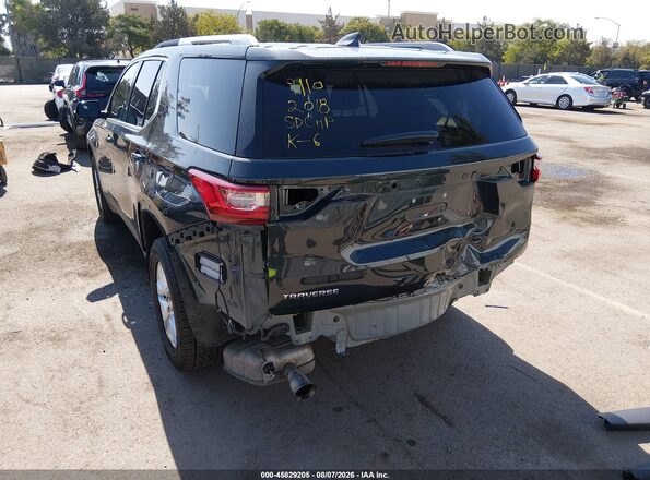 1GNERGKW2JJ129110 2018 CHEVROLET TRAVERSE Gray Widok z przodu