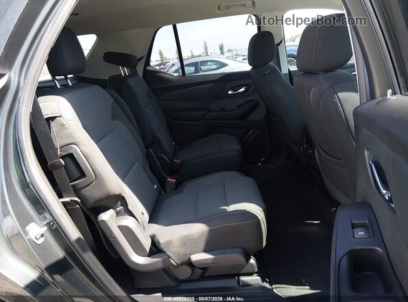 1GNERGKW2JJ129110 2018 CHEVROLET TRAVERSE Gray Widok naklejki z numerem VIN