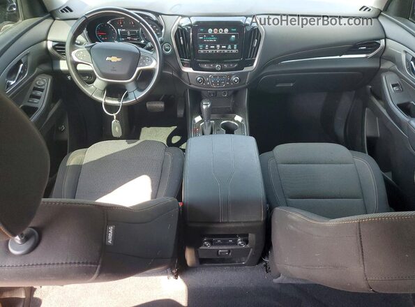 1GNERGKW2KJ222646 2019 CHEVROLET TRAVERSE Gray Առջևի վահանակի տեսք
