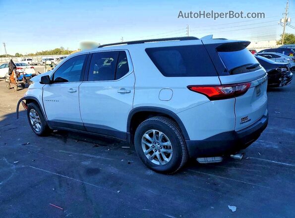 1GNERGKW2KJ304909 2019 CHEVROLET TRAVERSE White უკანა მარცხენა