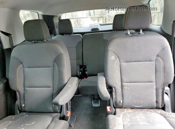 1GNERGKW2MJ231074 2021 CHEVROLET TRAVERSE Maroon უკანა სავარძლების ხედი