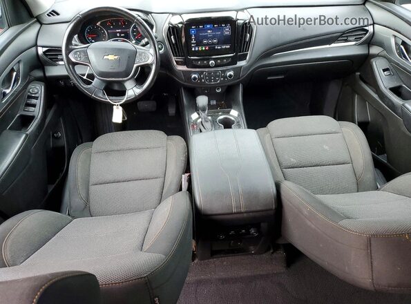 1GNERGKW2MJ231074 2021 CHEVROLET TRAVERSE Maroon წინა პანელის ხედი