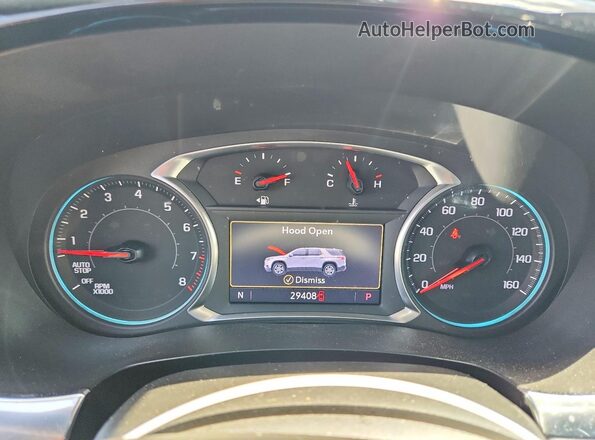 1GNERGKW2NJ150500 2022 CHEVROLET TRAVERSE White ხელსაწყოთა პანელის ხედი