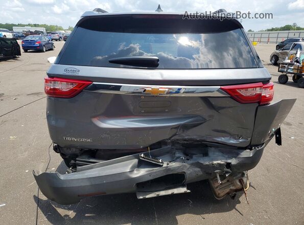 1GNERGKW3MJ155736 2021 CHEVROLET TRAVERSE Gray უკანა ხედი