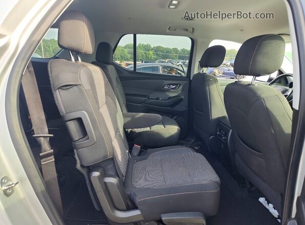 1GNERGKW3MJ193399 2021 CHEVROLET TRAVERSE Silver Вид задньої частини салону