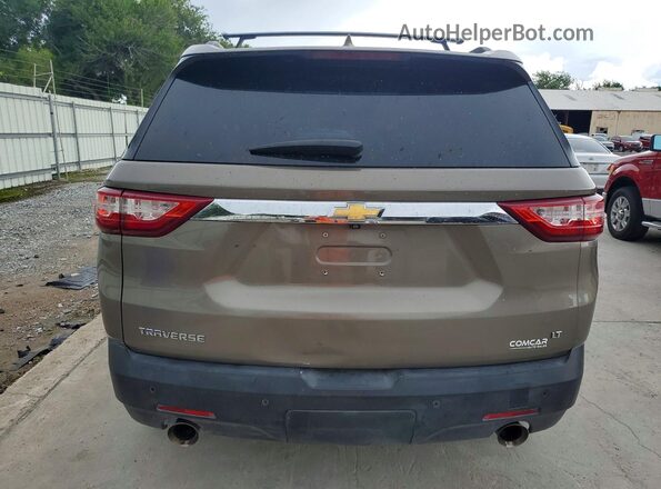1GNERGKW4LJ109637 2020 CHEVROLET TRAVERSE Brown უკანა ხედი