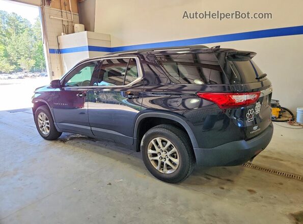 1GNERGKW4LJ166811 2020 CHEVROLET TRAVERSE Blue Trasero izquierdo