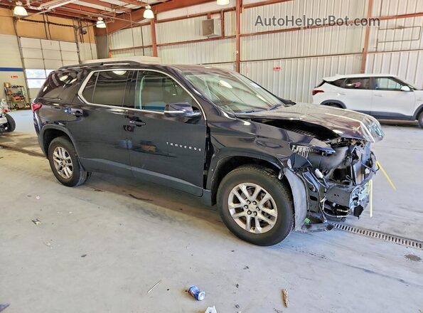 1GNERGKW4LJ166811 2020 CHEVROLET TRAVERSE Blue Delantero derecho