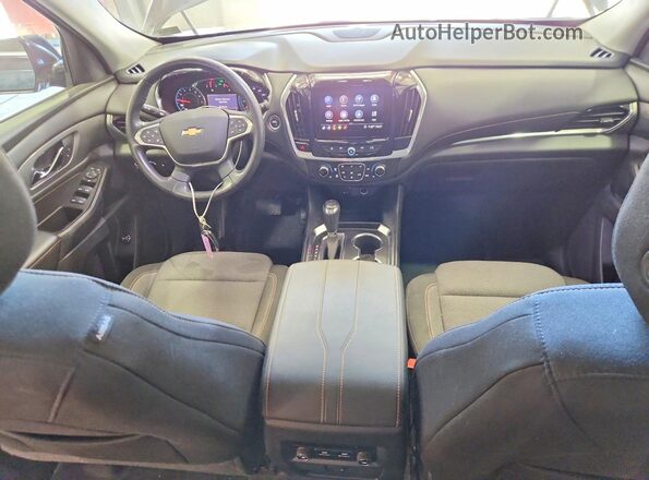 1GNERGKW4LJ166811 2020 CHEVROLET TRAVERSE Blue Vista del salpicadero