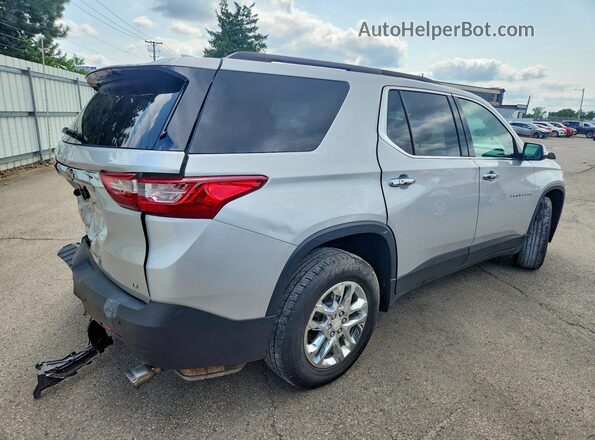 1GNERGKW4MJ123815 2021 CHEVROLET TRAVERSE Silver Հետևի աջ