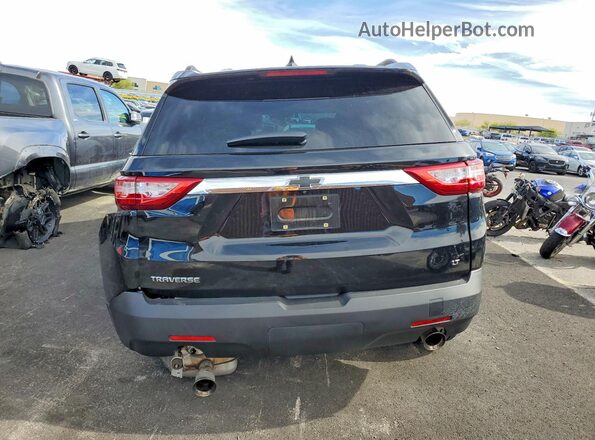 1GNERGKW4MJ267171 2021 CHEVROLET TRAVERSE Black Rear view