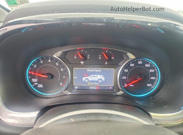 1GNERGKW4PJ278742 2023 CHEVROLET TRAVERSE Черный Вид щитка приборов
