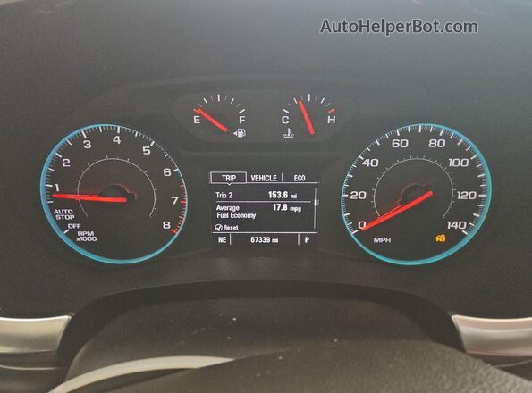 1GNERGKW5LJ173539 2020 CHEVROLET TRAVERSE Blue 