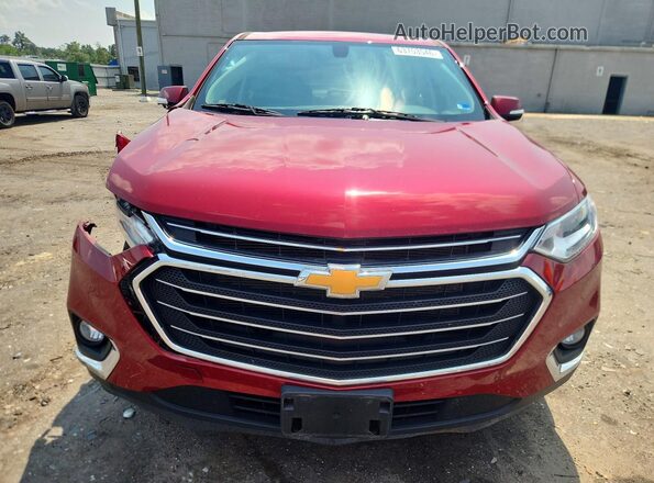 1GNERGKW5LJ284396 2020 CHEVROLET TRAVERSE Red Vista frontal