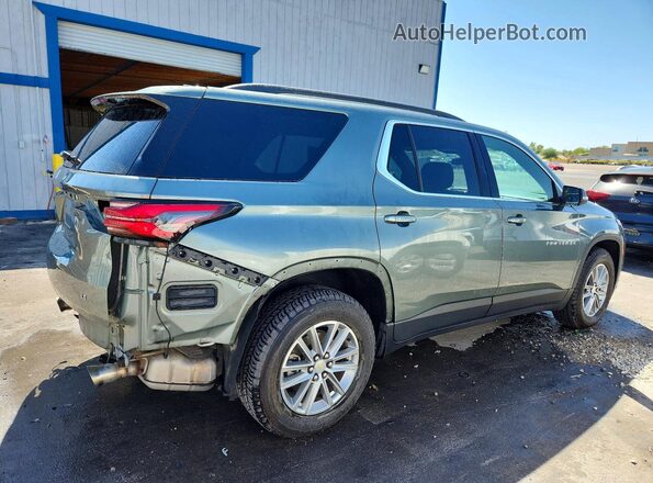 1GNERGKW6PJ158246 2023 CHEVROLET TRAVERSE Зеленый Задняя правая четверть