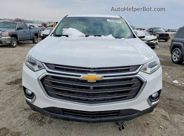 1GNERGKW7KJ230855 2019 CHEVROLET TRAVERSE Белый Вид спереди