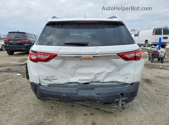 1GNERGKW7KJ230855 2019 CHEVROLET TRAVERSE Белый Вид сзади