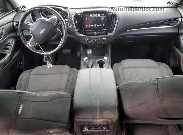 1GNERGKW7KJ230855 2019 CHEVROLET TRAVERSE Белый Вид панели приборов