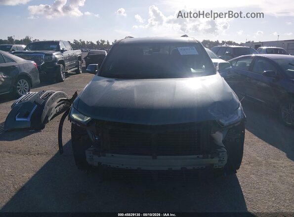 1GNERGKW7NJ108808 2022 CHEVROLET TRAVERSE Green Widok wnętrza z tyłu