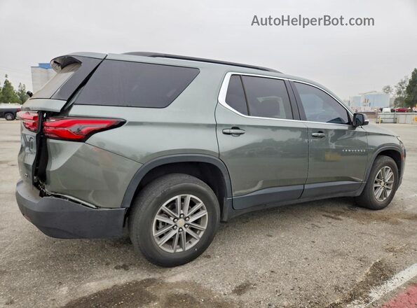 1GNERGKW7NJ172248 2022 CHEVROLET TRAVERSE Green Tył prawy