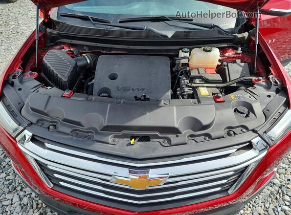 1GNERGKW7PJ109444 2023 CHEVROLET TRAVERSE Red Vista del compartimento del motor