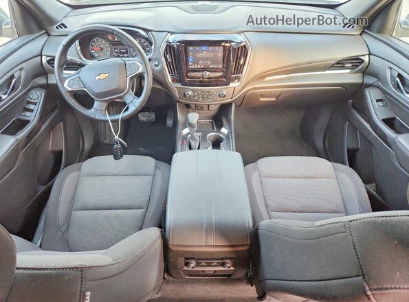 1GNERGKW7PJ163360 2023 CHEVROLET TRAVERSE Серебряный Вид панели приборов