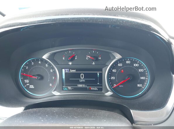 1GNERGKW9JJ268909 2018 CHEVROLET TRAVERSE Gray Вид задніх сидінь