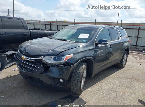 1GNERGKW9JJ268909 2018 CHEVROLET TRAVERSE Gray Передня ліва чверть