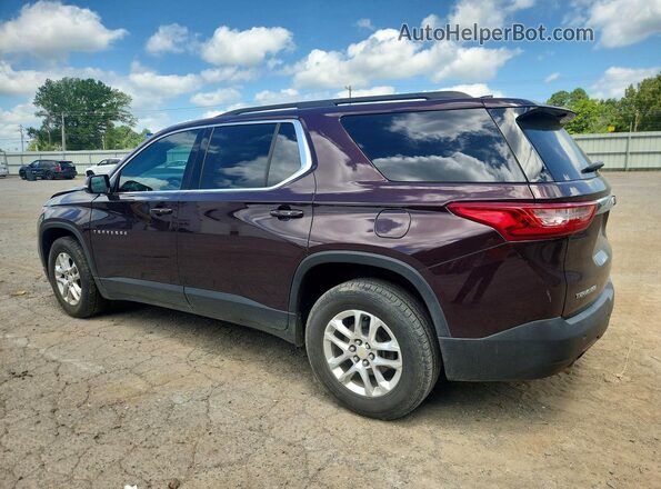 1GNERGKW9KJ164566 2019 CHEVROLET TRAVERSE Бордовый Задняя левая четверть