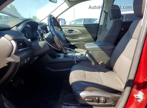 1GNERGKW9KJ210235 2019 CHEVROLET TRAVERSE Red Vista interior delantera