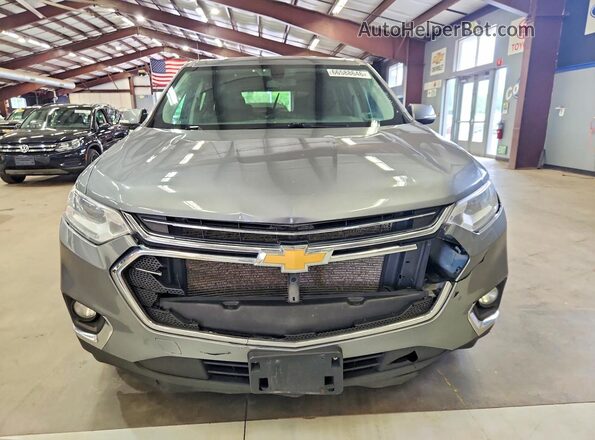 1GNERGKW9LJ149163 2020 CHEVROLET TRAVERSE Gray Вид задніх сидінь